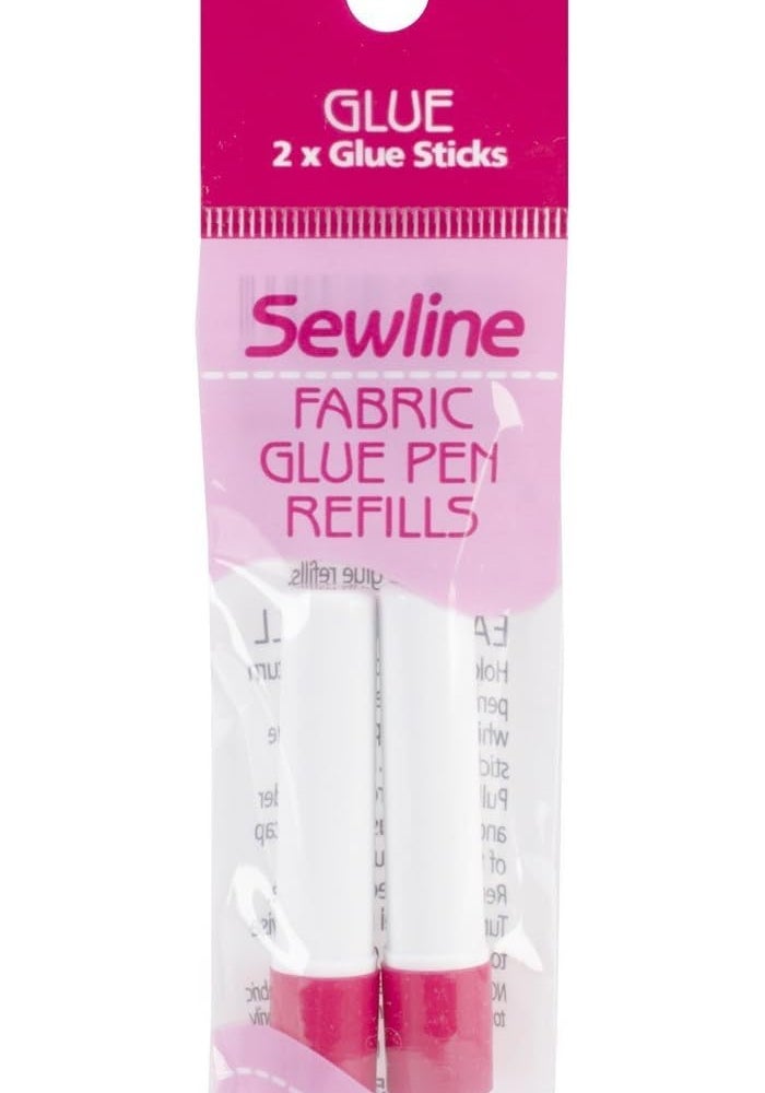 Sewline Water-Soluble Fabric Glue Pen Refills - 2 Count - Image 2